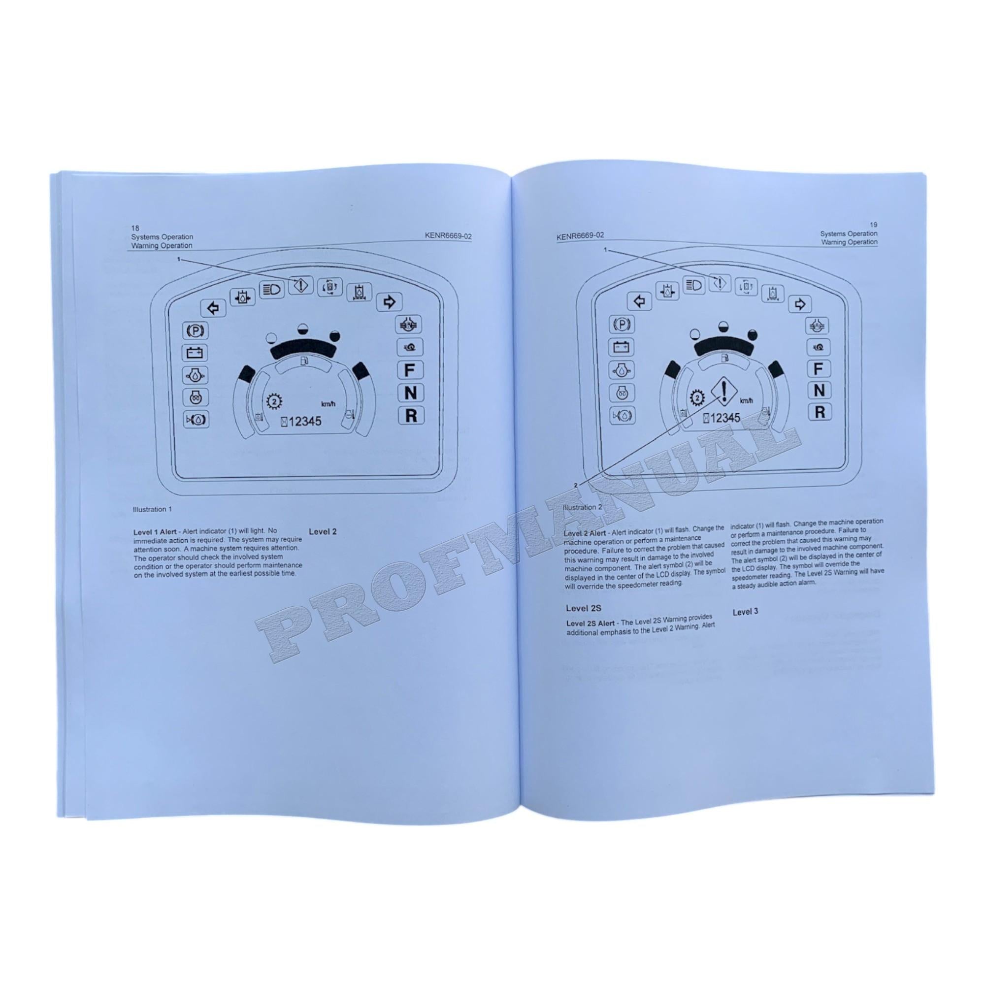 Caterpillar 906H 907H 908H Compact Wheel Loader Full Service Manual