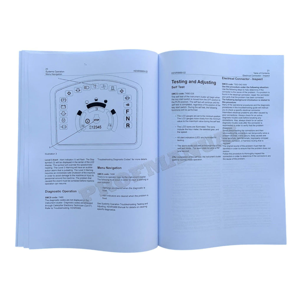Caterpillar 906H 907H 908H Compact Wheel Loader Full Service Manual