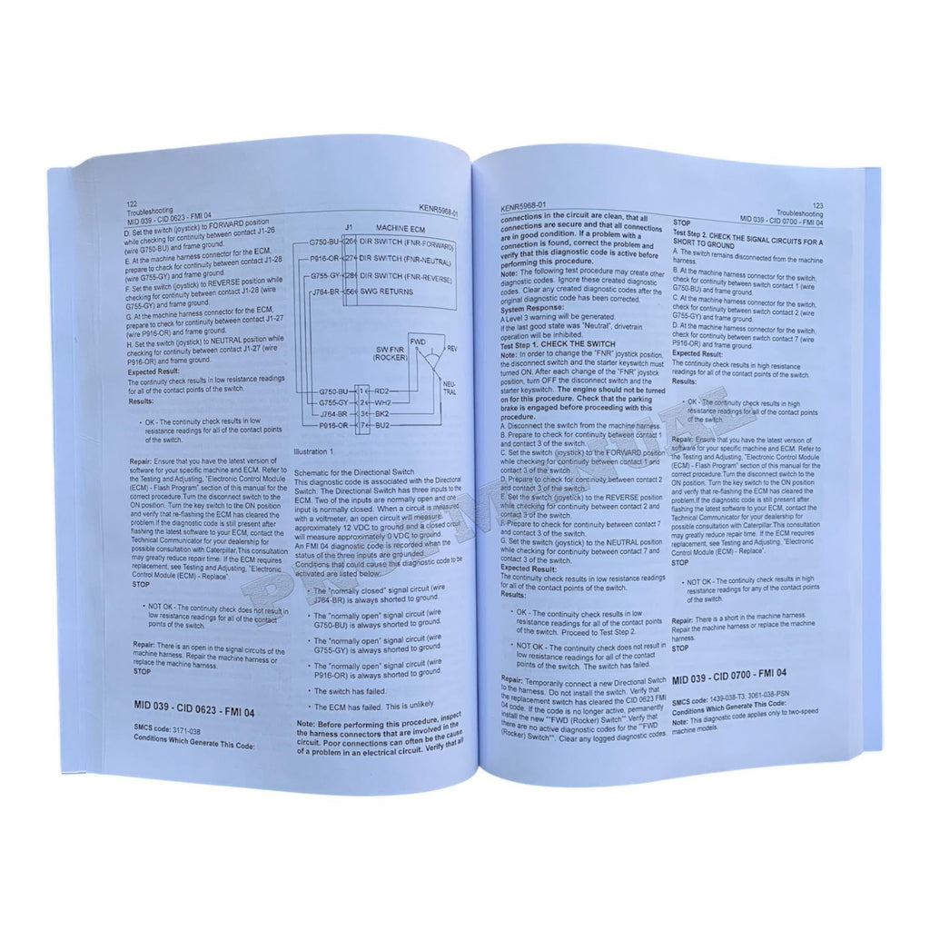 Caterpillar 906H 907H 908H Compact Wheel Loader Full Service Manual