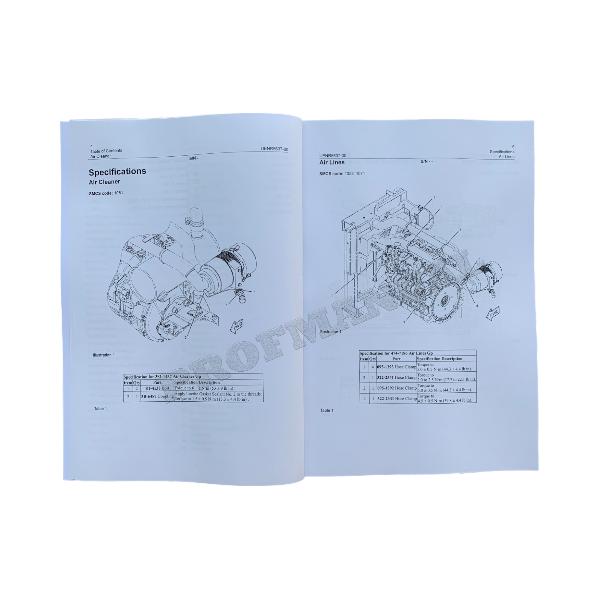 Manual de servicio de la excavadora Caterpillar 308E, conjunto de 7 libros + esquema, serie F8C