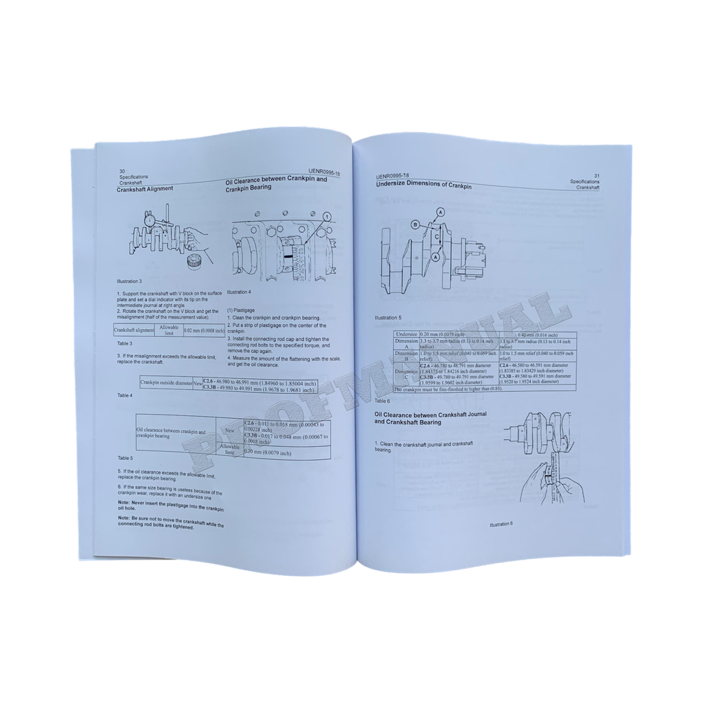 Caterpillar Engine 308E 308E2 Excavator Operation Testing Adjusting Specification Service Manual