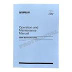 Caterpillar 3508 3512 3516 Generator Set Full Service Manual *Send serial number