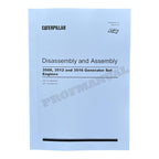 Caterpillar 3508 3512 3516 Generator Set Full Service Manual *Send serial number
