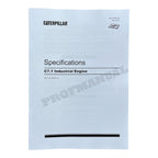 Caterpillar C7.1 INDUSTRIAL ENGINE Full Service Manual *Send serial number