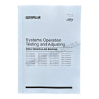 Caterpillar 3204 VEHICULAR ENGINE Full Service Manual *Send serial number