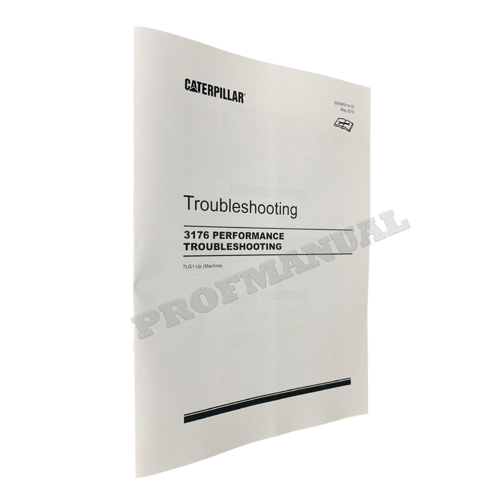 Manual de servicio completo del motor de camión Caterpillar 3176 15 libros + esquema *Enviar número de serie
