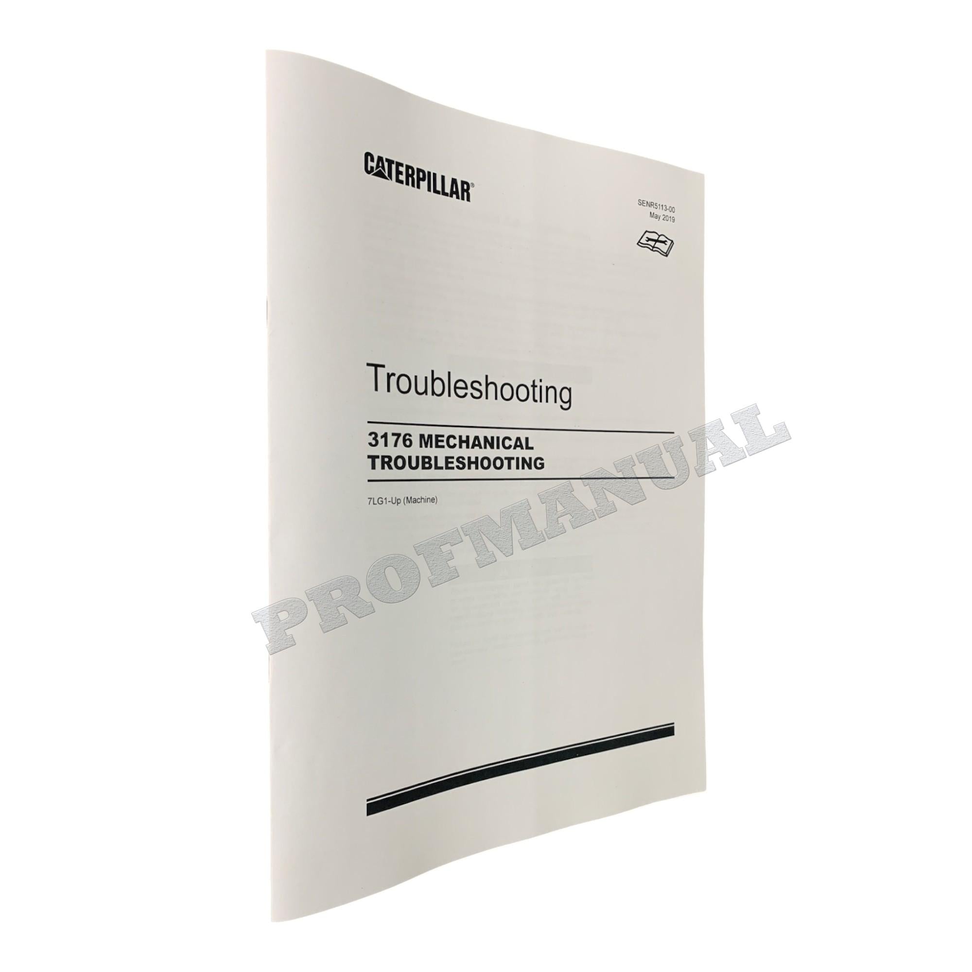 Manual de servicio completo del motor de camión Caterpillar 3176 15 libros + esquema *Enviar número de serie