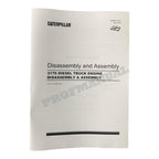 Manual de servicio completo del motor de camión Caterpillar 3176 15 libros + esquema *Enviar número de serie