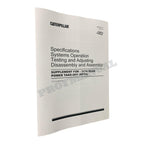 Manual de servicio completo del motor de camión Caterpillar 3176 15 libros + esquema *Enviar número de serie