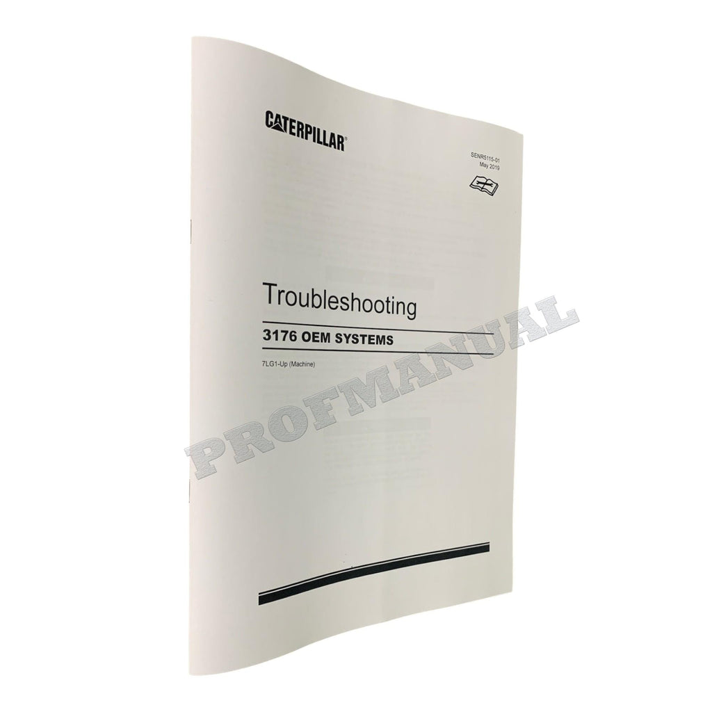 Manual de servicio completo del motor de camión Caterpillar 3176 15 libros + esquema *Enviar número de serie