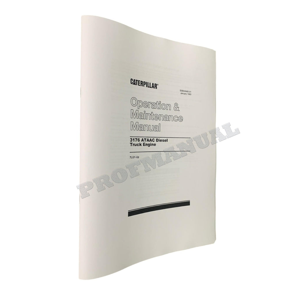 Manual de servicio completo del motor de camión Caterpillar 3176 15 libros + esquema *Enviar número de serie