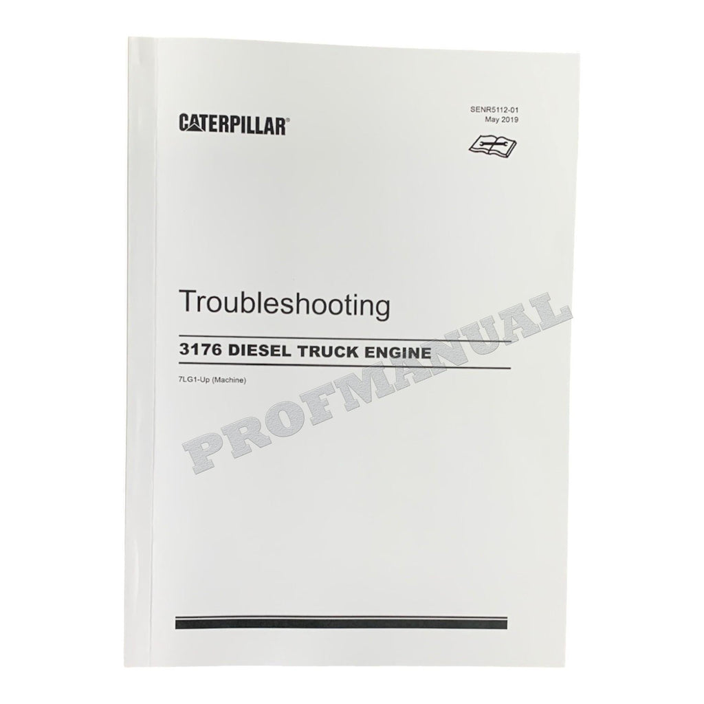 Manual de servicio completo del motor de camión Caterpillar 3176 15 libros + esquema *Enviar número de serie
