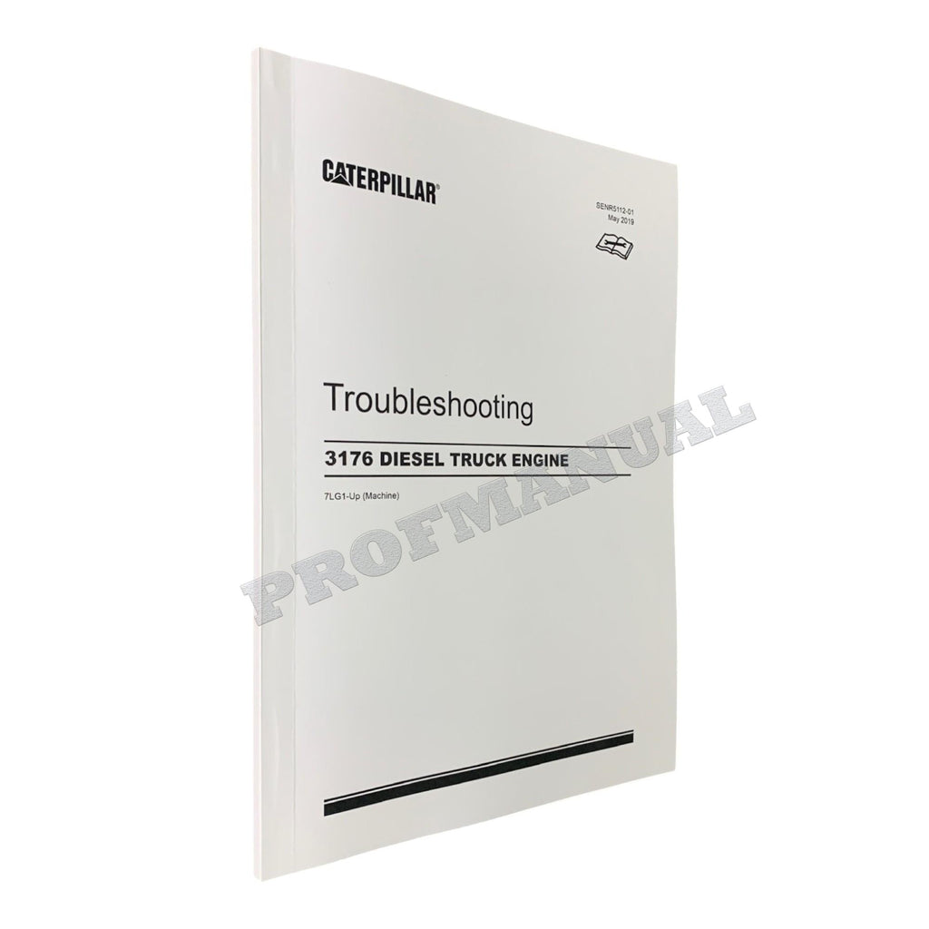 Manual de servicio completo del motor de camión Caterpillar 3176 15 libros + esquema *Enviar número de serie