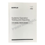 Manual de servicio completo del motor de camión Caterpillar 3176 15 libros + esquema *Enviar número de serie