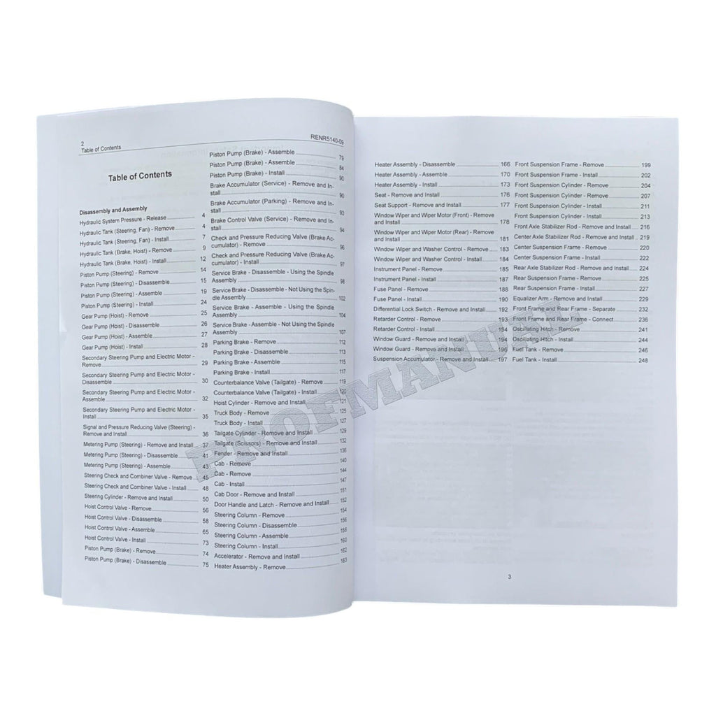 Caterpillar 735 740 740 EJECTOR TRUCK Machine SYSTEM Disass Assem Service Manual