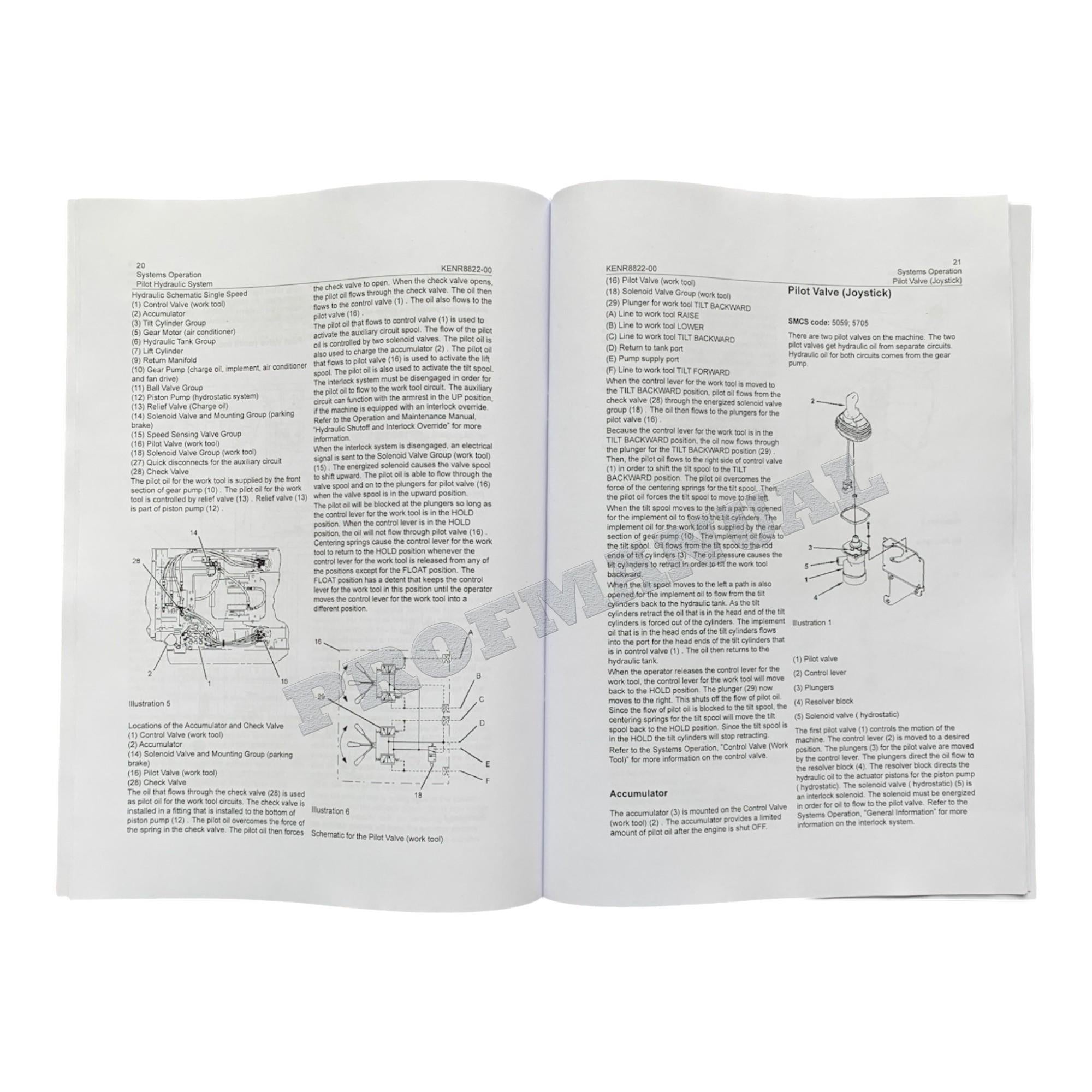 Manual de servicio del minicargador Caterpillar 236B, 236B2, 246B, 252B, 252B2 y 262B