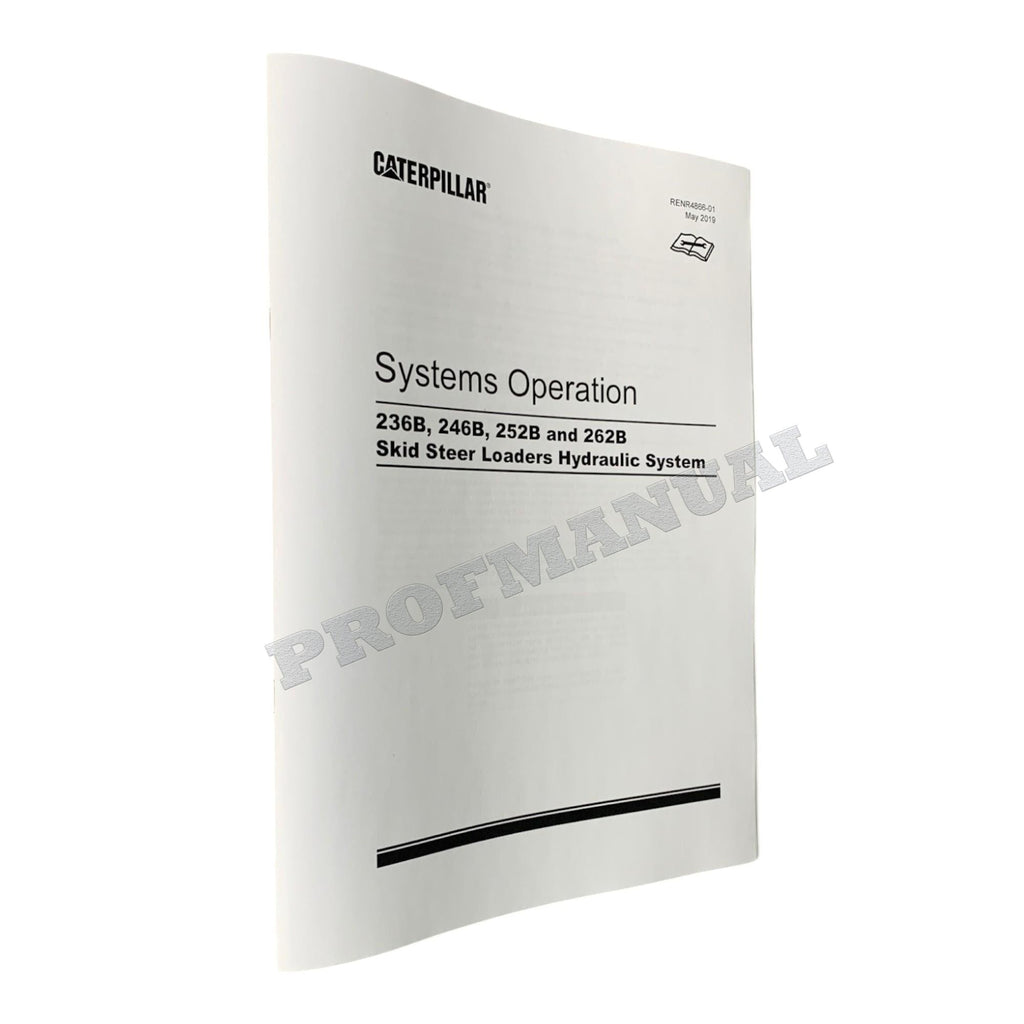 Manual de servicio del minicargador Caterpillar 236B, 236B2, 246B, 252B, 252B2 y 262B
