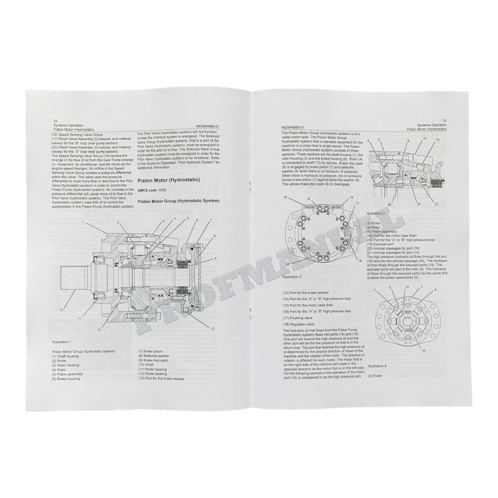 Manual de servicio del minicargador Caterpillar 236B, 236B2, 246B, 252B, 252B2 y 262B