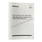 Caterpillar C3.4 3044C Engine Loader Disassem Assem Test Adjust Manual SET 7 BOOKS