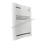 Caterpillar C3.4 3044C Engine Loader Disassem Assem Test Adjust Manual SET 7 BOOKS