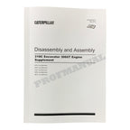 Caterpillar 318C Excavator 3066T Engine Supplement Disassembly Assembly Manual