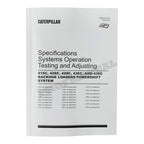 Caterpillar 416C 426C 428C 436C Backhoe Loader Power Train Service Manual 5books