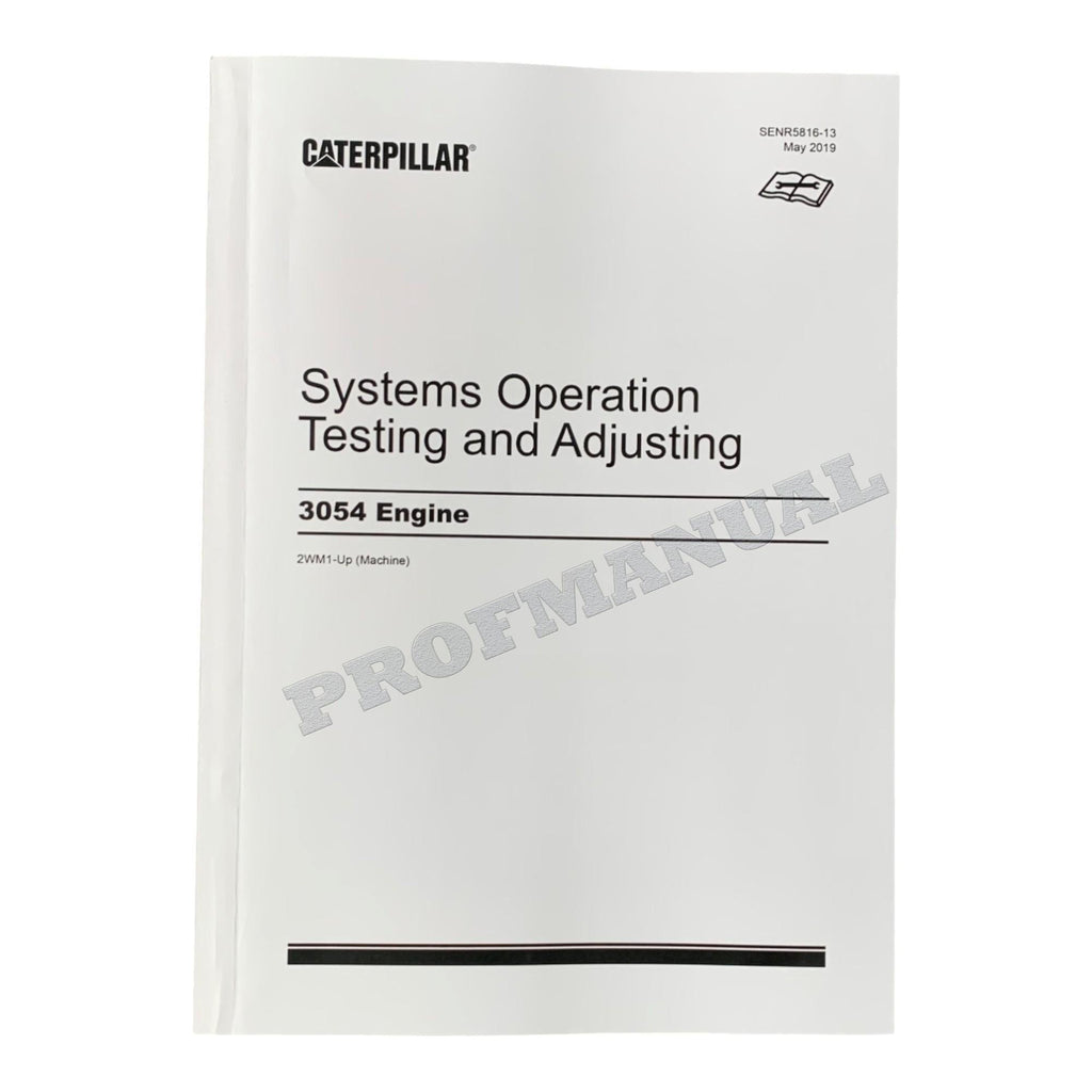 Manual de servicio de retroexcavadoras Caterpillar 3054 (4 libros)