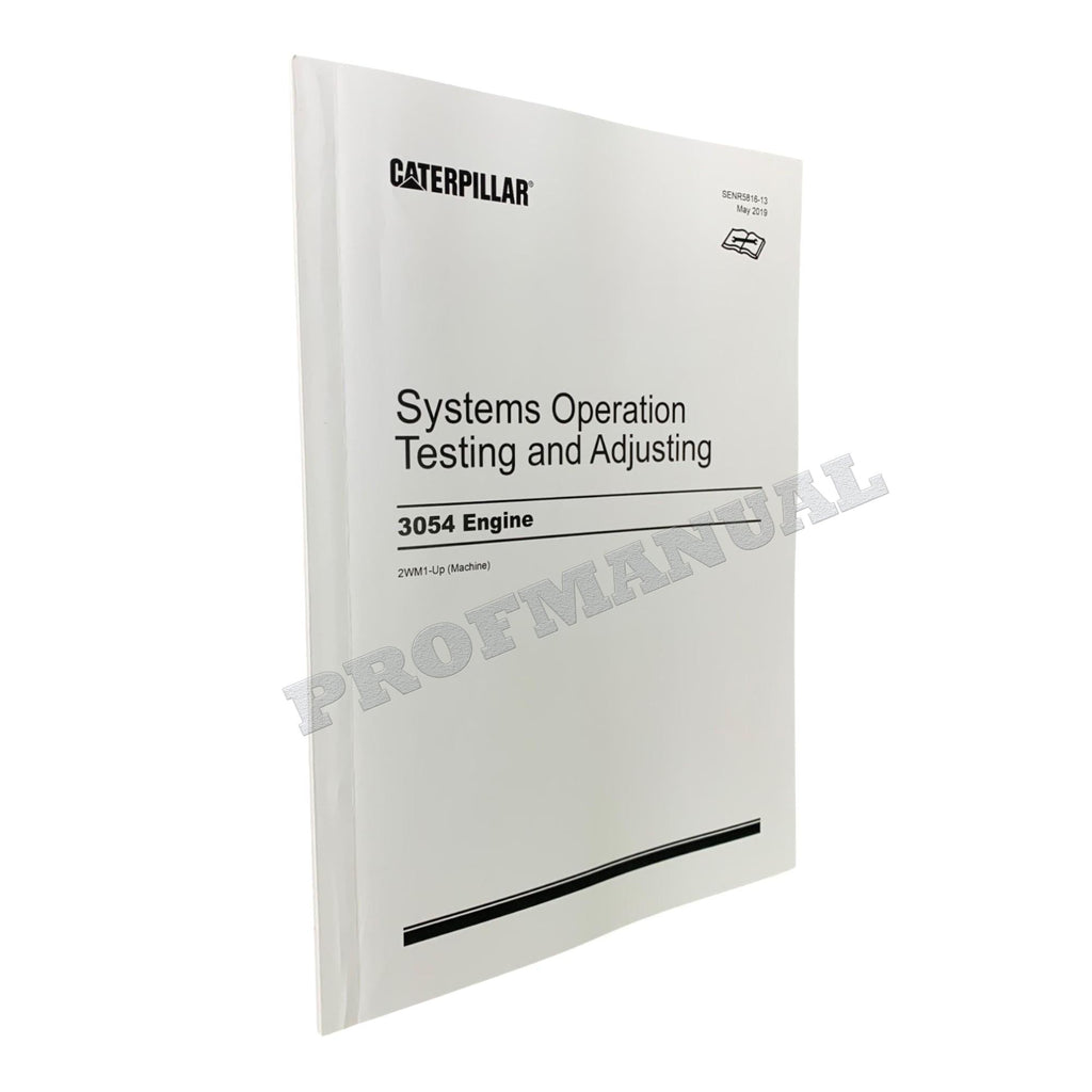 Manual de servicio de retroexcavadoras Caterpillar 3054 (4 libros)