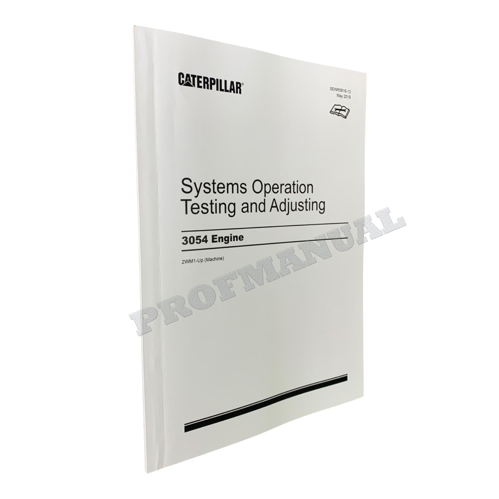 Manual de servicio de retroexcavadoras Caterpillar 3054 (4 libros)