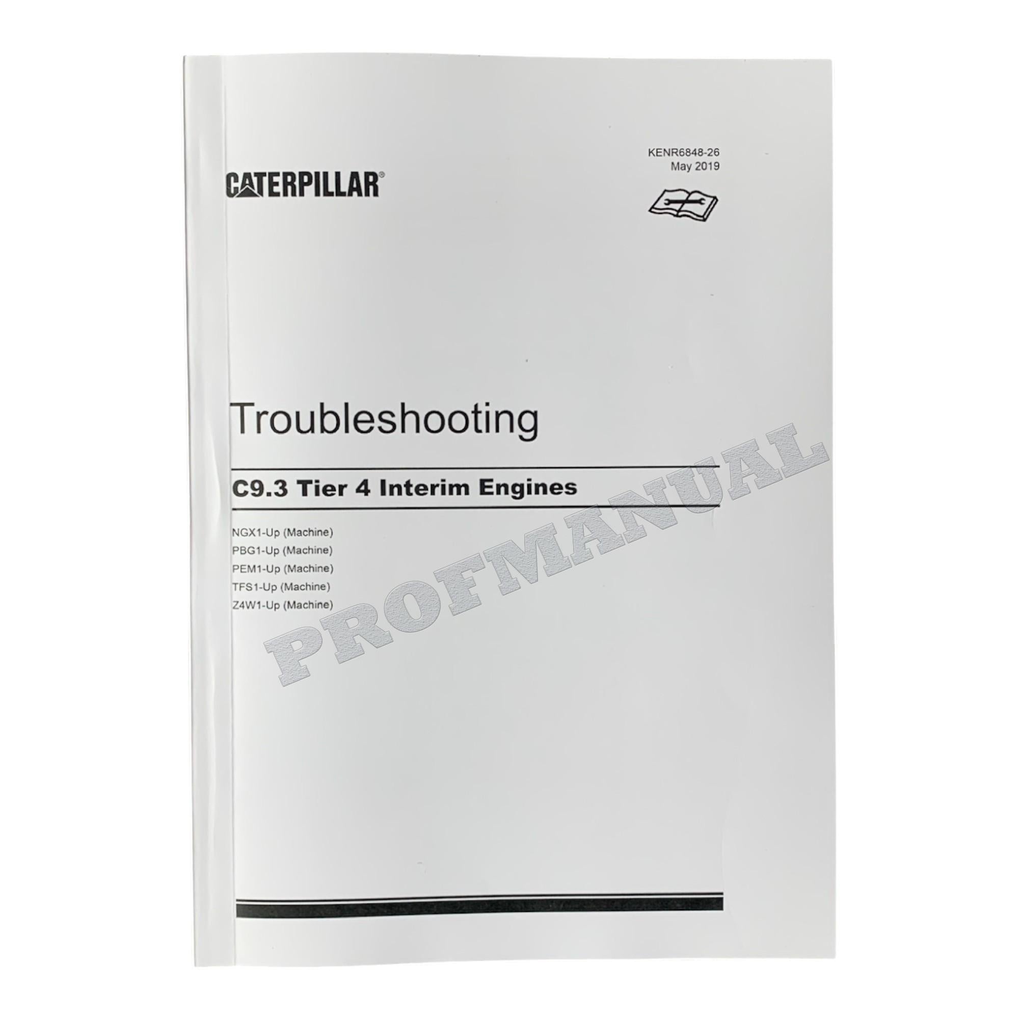 Caterpillar C9.3 Engine Loader Disassem Assem System Operat Test Adjust Full Service Manual