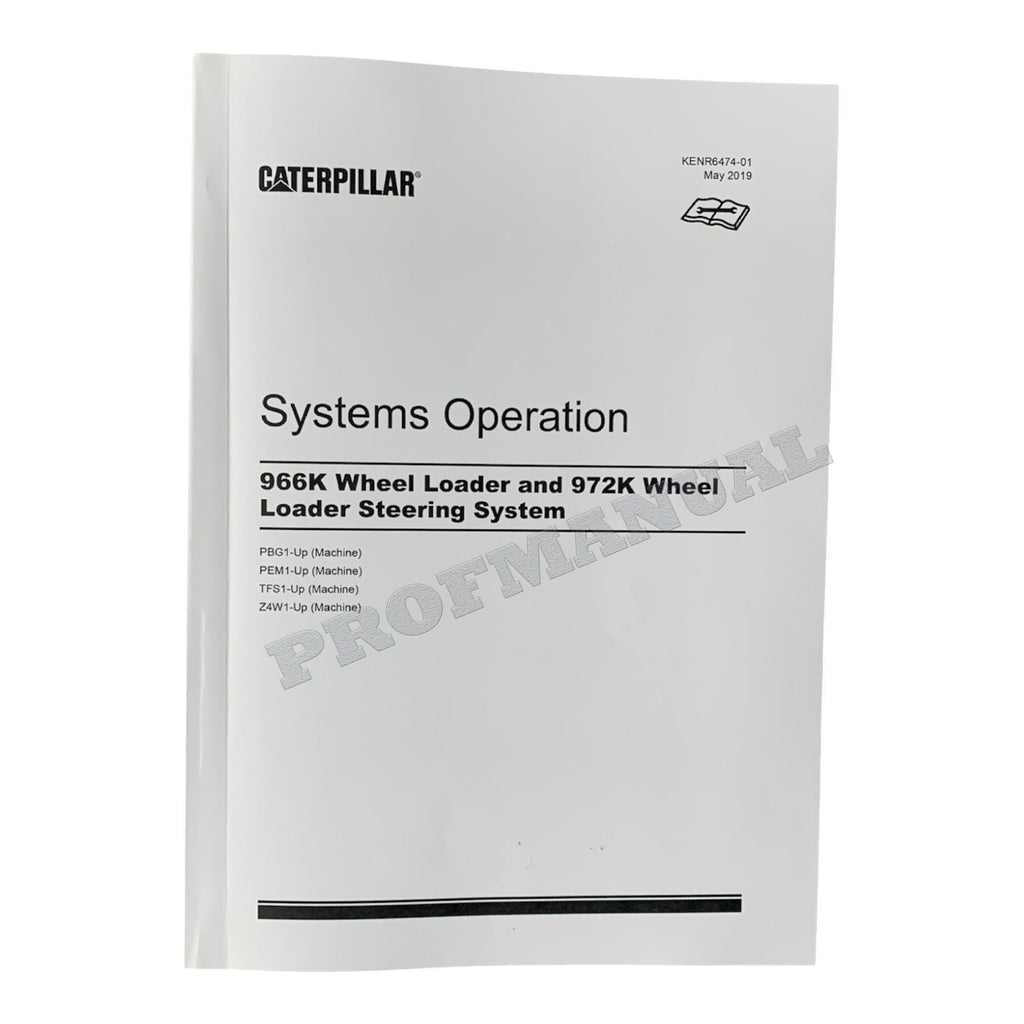 Caterpillar 966K 972K Wheel Loader Full Service Manual 37 books *Send serial number