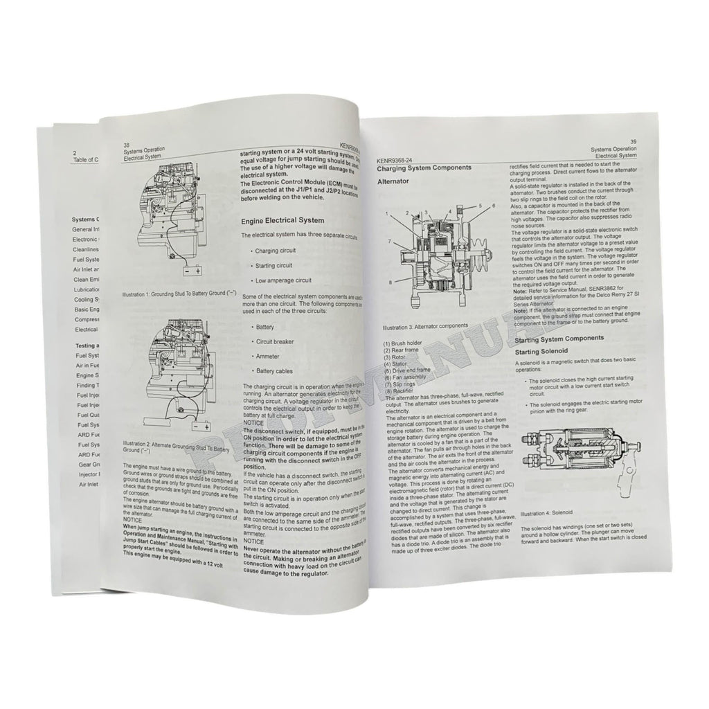 Caterpillar C9.3 Engine Loader Disassem Assem System Operat Test Adjust Full Service Manual