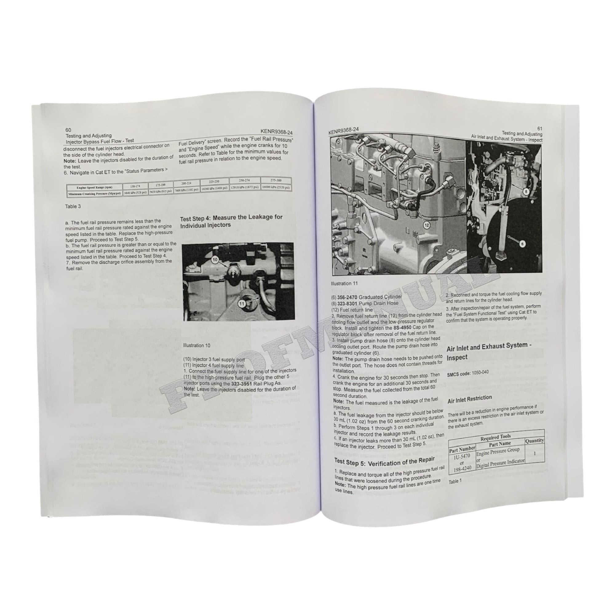 Caterpillar C9.3 Engine Loader Disassem Assem System Operat Test Adjust Full Service Manual
