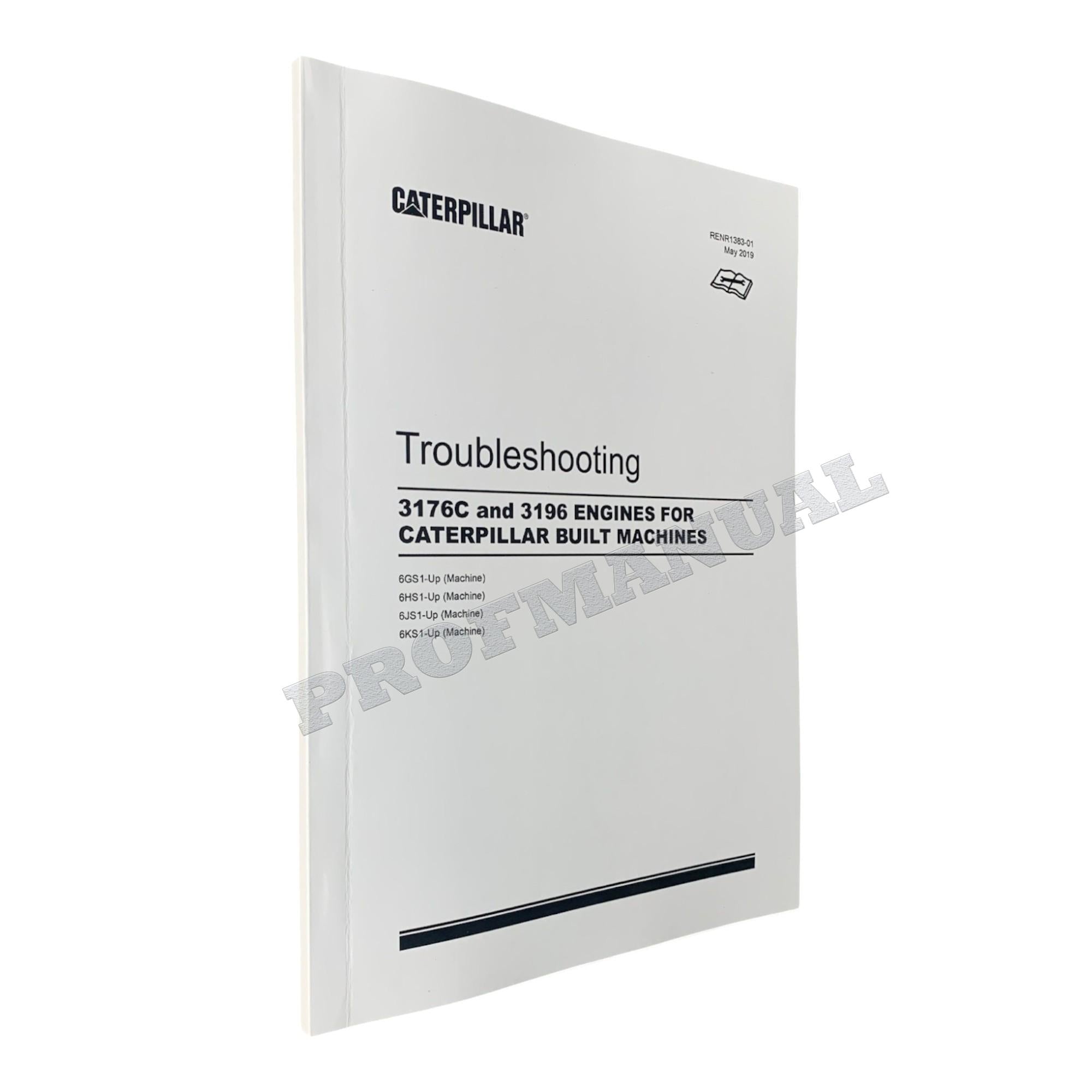 Manual de servicio completo del tractor agrícola Caterpillar Challenger 65E, 75E, 85E y 95E