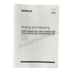 Manual de servicio completo del tractor agrícola Caterpillar Challenger 65E, 75E, 85E y 95E