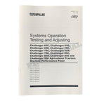 Manual de servicio completo del tractor agrícola Caterpillar Challenger 65E, 75E, 85E y 95E