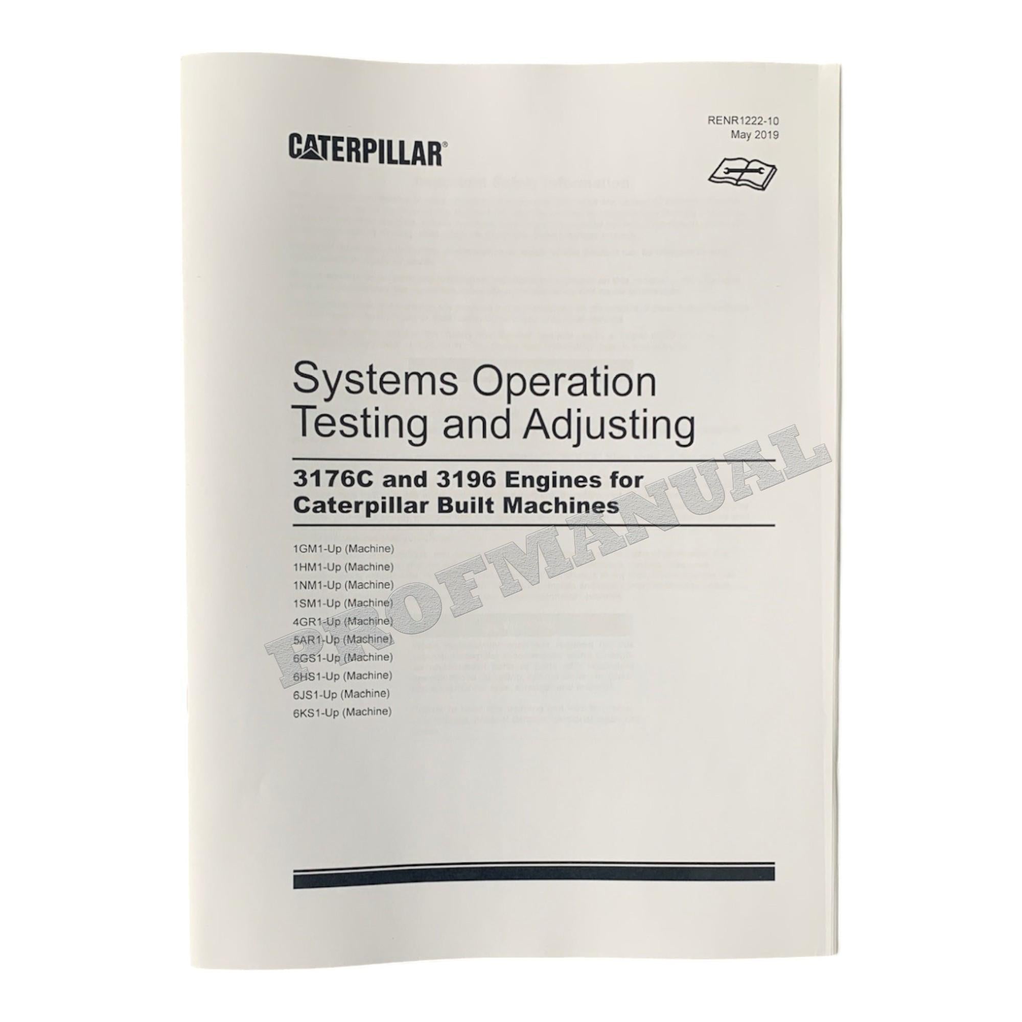 Manual de servicio completo del tractor agrícola Caterpillar Challenger 65E, 75E, 85E y 95E
