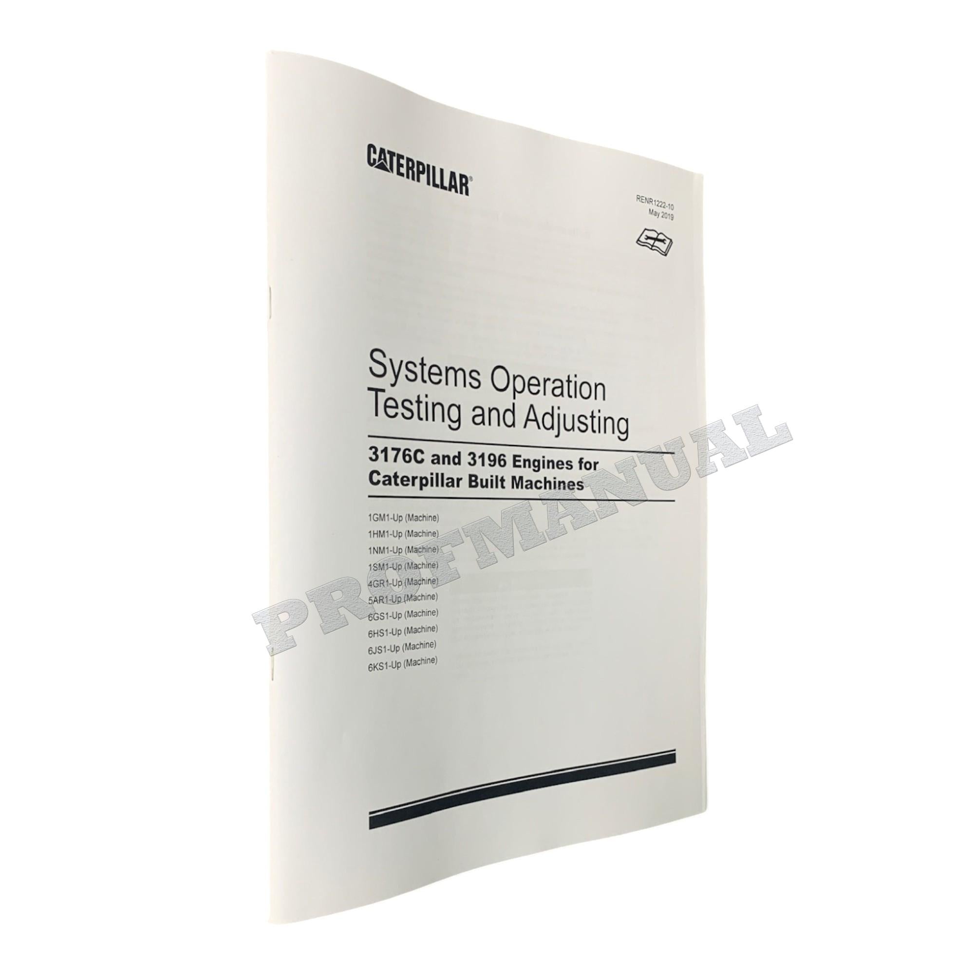 Manual de servicio completo del tractor agrícola Caterpillar Challenger 65E, 75E, 85E y 95E