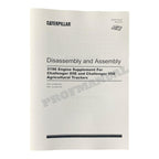 Manual de servicio completo del tractor agrícola Caterpillar Challenger 65E, 75E, 85E y 95E