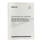 Manual de servicio completo del tractor agrícola Caterpillar Challenger 65E, 75E, 85E y 95E