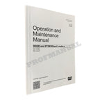 Caterpillar 966M 972M Wheel loader Operators Maintenance Manual SEBU9317