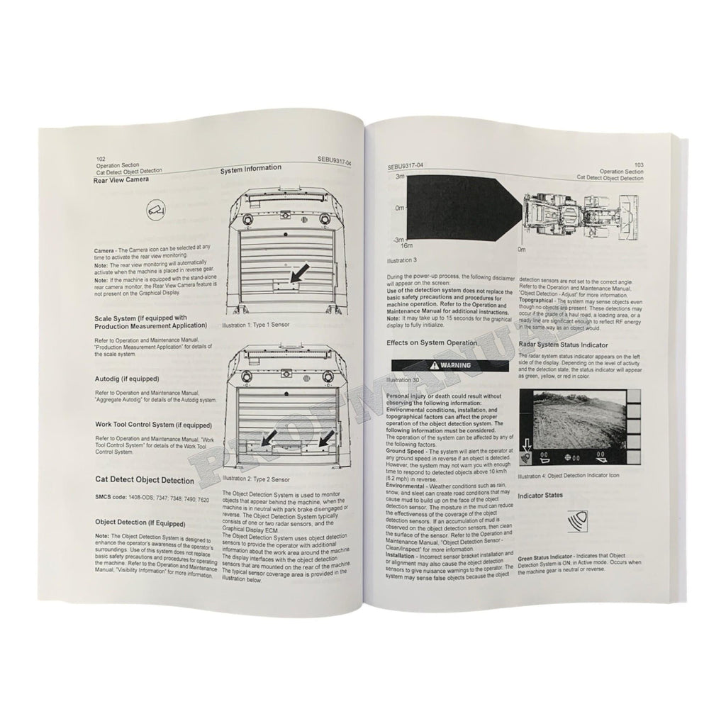 Caterpillar 966M 972M Wheel loader Operators Maintenance Manual SEBU9317