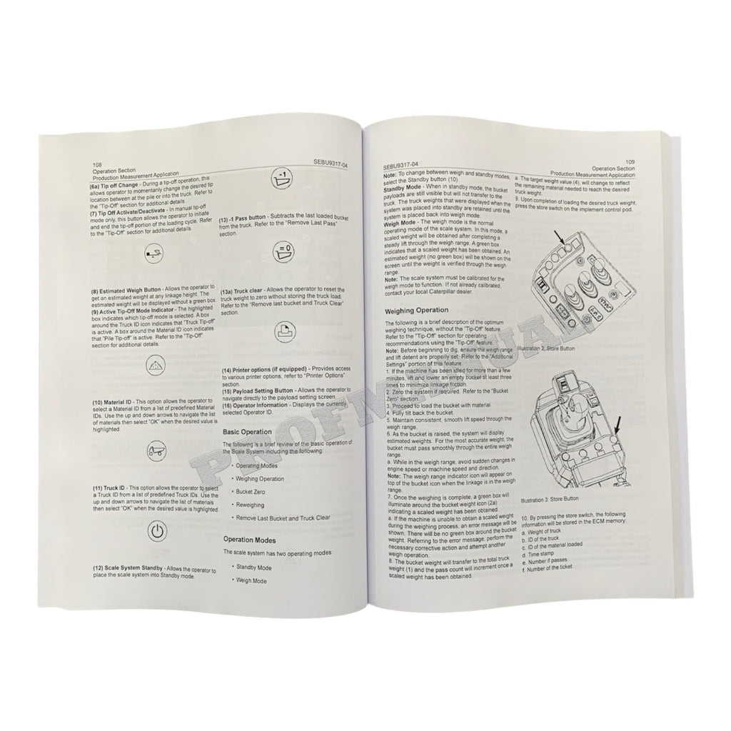 Caterpillar 966M 972M Wheel loader Operators Maintenance Manual SEBU9317
