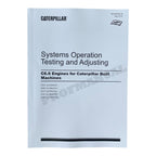 Caterpillar C6.6 C4.4 Engine Operation Testing Adjusting FULL Service Manual *Send Serial#