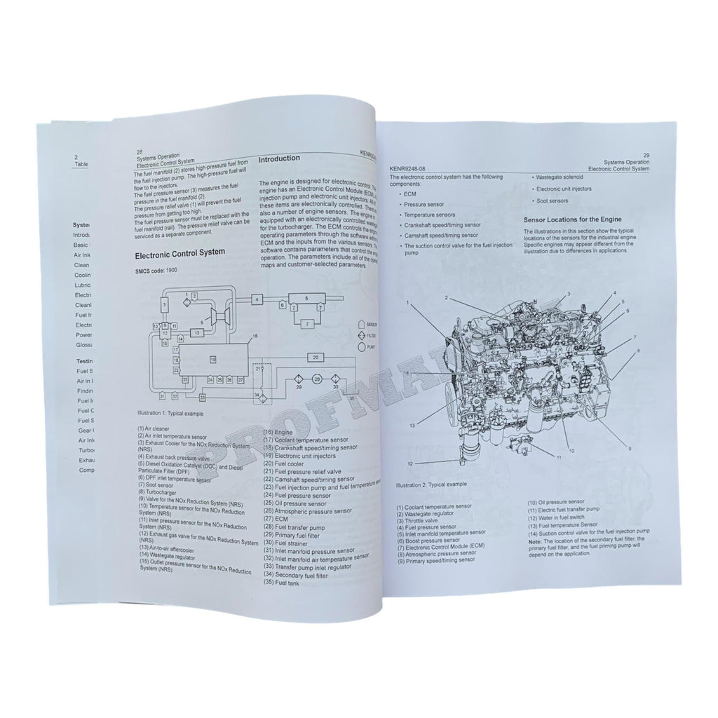 Caterpillar C6.6 C4.4 Engine Operation Testing Adjusting FULL Service Manual *Send Serial#
