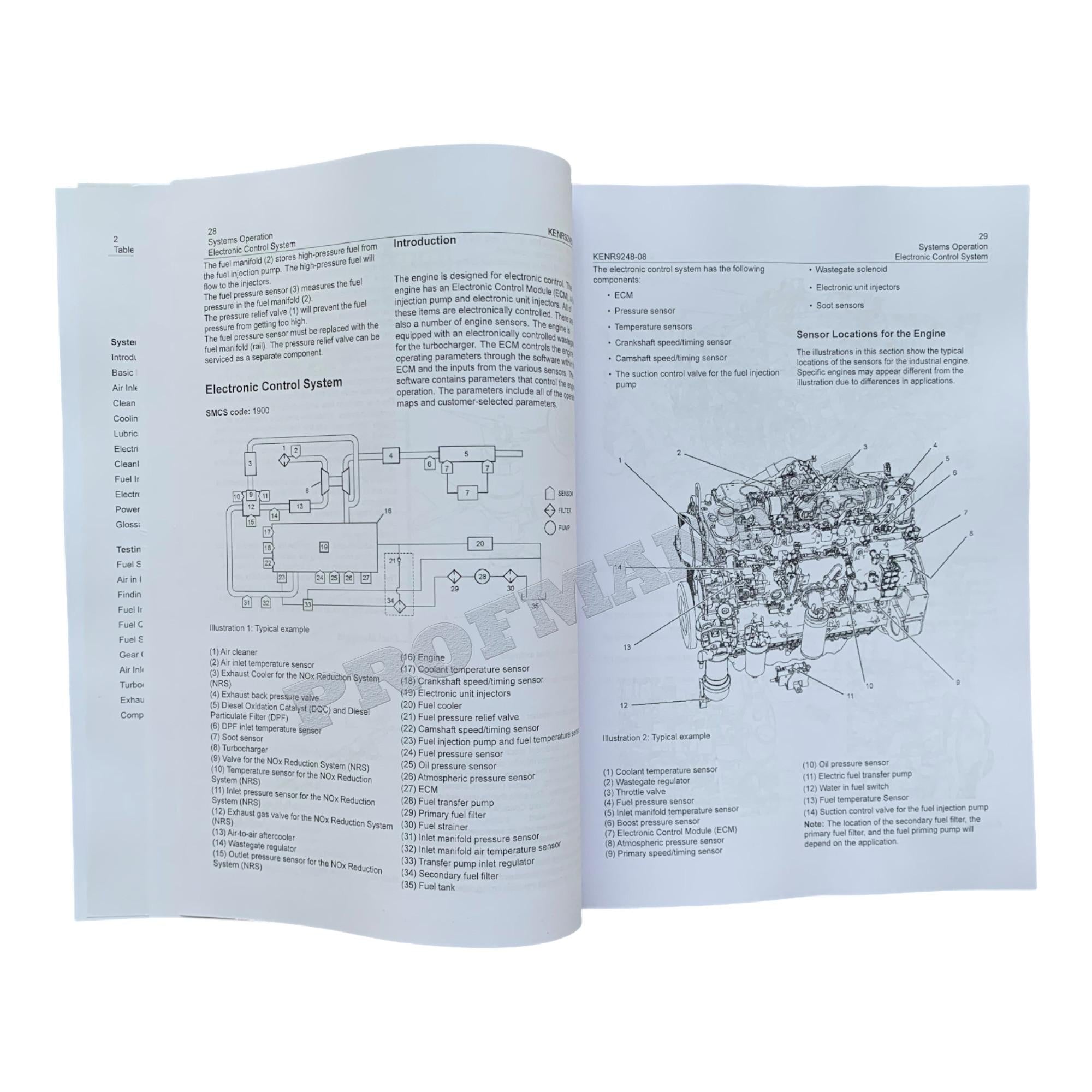 Caterpillar C6.6 C4.4 Engine Operation Testing Adjusting FULL Service Manual *Send Serial#