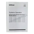 Caterpillar 303.5E2 Excavator Operation Testing Adjusting Service Manual +Parts Catalog 7books