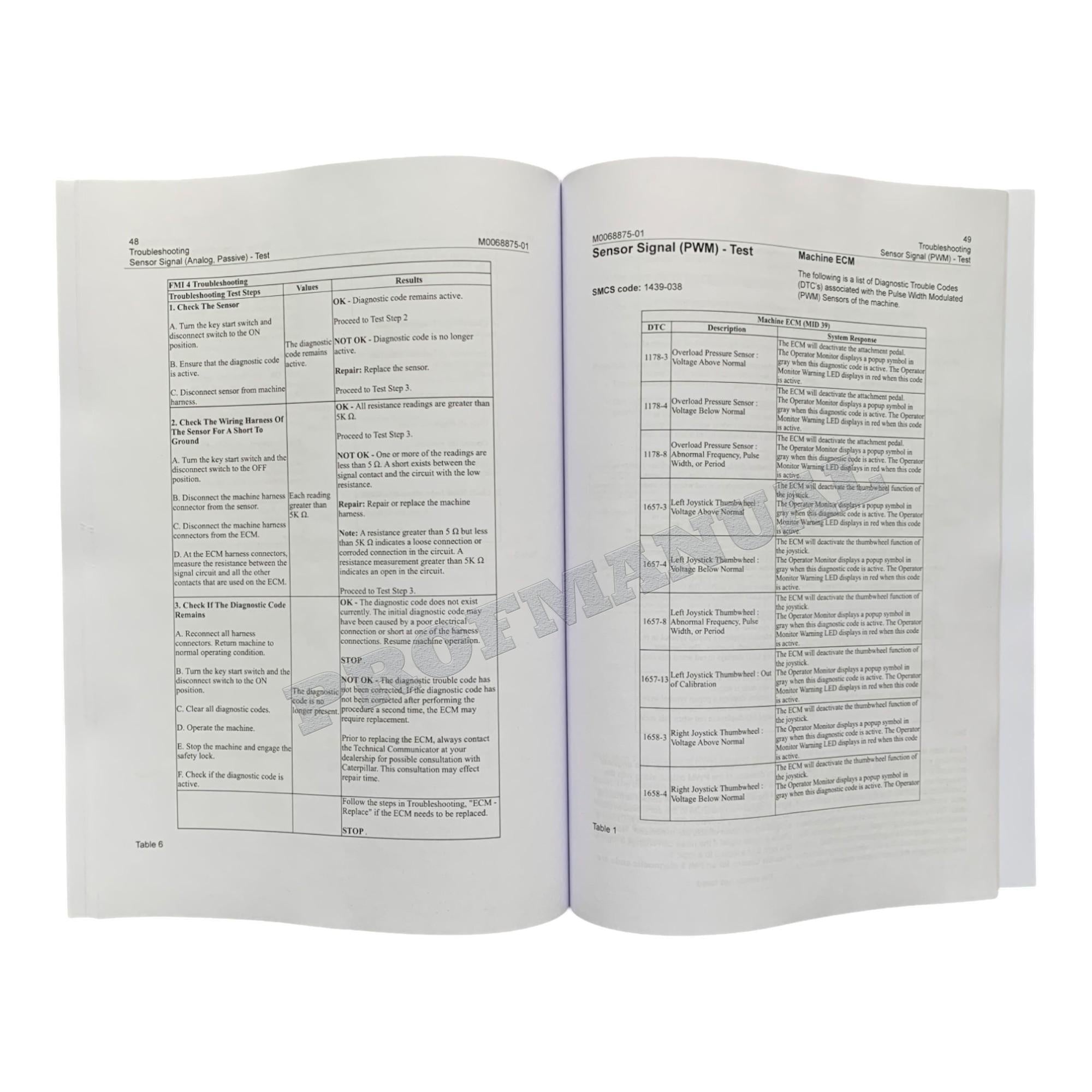 Caterpillar 303.5E2 Excavator Operation Testing Adjusting Service Manual +Parts Catalog 7books
