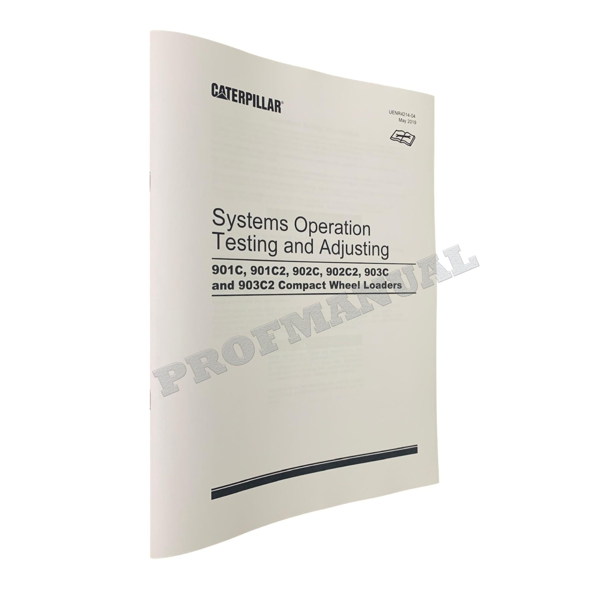 Caterpillar C2.4 Tier 4 Final C1.7 C1.8 Engine Service Manual 7 books *Send SN