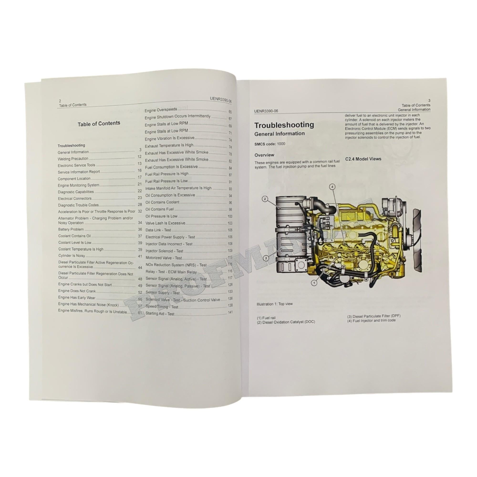 Manual de servicio completo de la CARGADORA DE RUEDAS COMPACTA Caterpillar 903C2 *Enviar número de serie